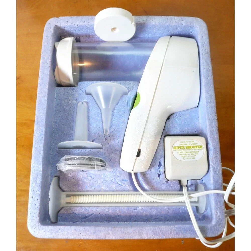 WearEver Super Shooter Electric Cookie Canape Candy Maker Complete In Box